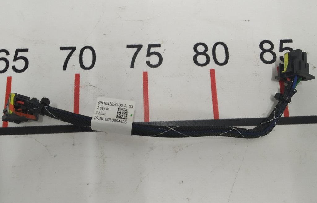 1043839-00-A Cavo di alimentazione della scheda di gestione della batteria principale (BMS) REV01 {MSR_MX} 1043839-00-A